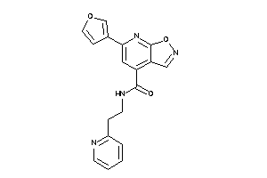 6-(3-furyl)-N-[2-(2-pyridyl)ethyl]isoxazolo[5,4-b]pyridine-4-carboxamide