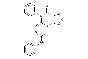 2-(2,4-diketo-3-phenyl-thieno[3,2-d]pyrimidin-1-yl)-N-phenyl-acetamide