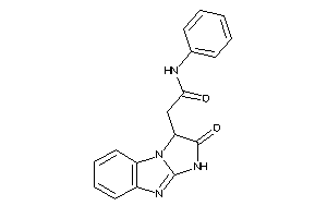 Image of 2-(2-keto-1,3-dihydroimidazo[1,2-a]benzimidazol-1-yl)-N-phenyl-acetamide