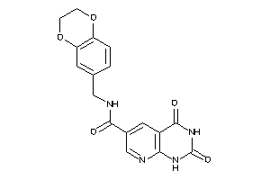 N-(2,3-dihydro-1,4-benzodioxin-6-ylmethyl)-2,4-diketo-1H-pyrido[2,3-d]pyrimidine-6-carboxamide