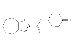 Image of N-(4-ketocyclohexyl)-5,6,7,8-tetrahydro-4H-cyclohepta[b]thiophene-2-carboxamide