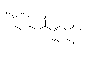 Image of N-(4-ketocyclohexyl)-2,3-dihydro-1,4-benzodioxine-6-carboxamide