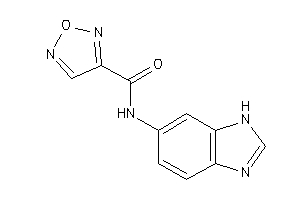 N-(3H-benzimidazol-5-yl)furazan-3-carboxamide