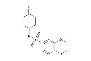 N-(4-ketocyclohexyl)-2,3-dihydro-1,4-benzodioxine-6-sulfonamide