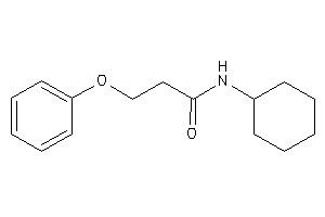 Image of N-cyclohexyl-3-phenoxy-propionamide