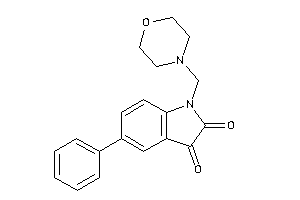 1-(morpholinomethyl)-5-phenyl-isatin