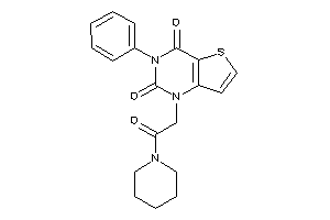 1-(2-keto-2-piperidino-ethyl)-3-phenyl-thieno[3,2-d]pyrimidine-2,4-quinone