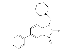 5-phenyl-1-(piperidinomethyl)isatin