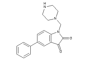 5-phenyl-1-(piperazinomethyl)isatin