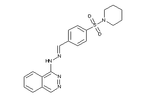 Phthalazin-1-yl-[(4-piperidinosulfonylbenzylidene)amino]amine