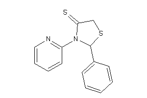 2-phenyl-3-(2-pyridyl)thiazolidine-4-thione