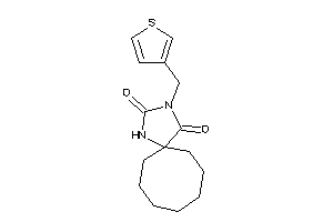 3-(3-thenyl)-1,3-diazaspiro[4.7]dodecane-2,4-quinone