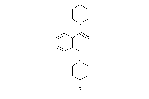 1-[2-(piperidine-1-carbonyl)benzyl]-4-piperidone