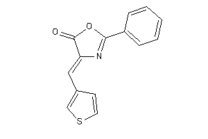 2-phenyl-4-(3-thenylidene)-2-oxazolin-5-one