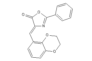 4-(2,3-dihydro-1,4-benzodioxin-5-ylmethylene)-2-phenyl-2-oxazolin-5-one