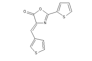 4-(3-thenylidene)-2-(2-thienyl)-2-oxazolin-5-one