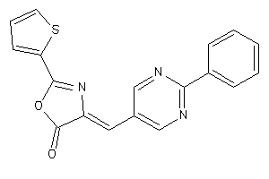 4-[(2-phenylpyrimidin-5-yl)methylene]-2-(2-thienyl)-2-oxazolin-5-one