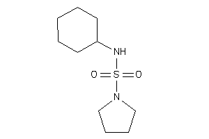 N-cyclohexylpyrrolidine-1-sulfonamide