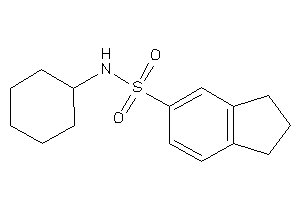 N-cyclohexylindane-5-sulfonamide