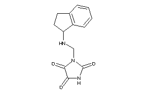 1-[(indan-1-ylamino)methyl]imidazolidine-2,4,5-trione