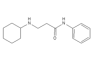 3-(cyclohexylamino)-N-phenyl-propionamide