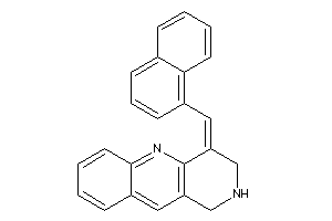 4-(1-naphthylmethylene)-2,3-dihydro-1H-benzo[b][1,6]naphthyridine