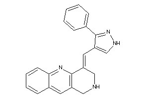 4-[(3-phenyl-1H-pyrazol-4-yl)methylene]-2,3-dihydro-1H-benzo[b][1,6]naphthyridine