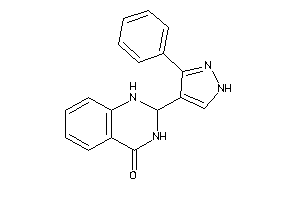 2-(3-phenyl-1H-pyrazol-4-yl)-2,3-dihydro-1H-quinazolin-4-one