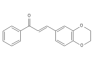 3-(2,3-dihydro-1,4-benzodioxin-6-yl)-1-phenyl-prop-2-en-1-one