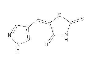 5-(1H-pyrazol-4-ylmethylene)-2-thioxo-thiazolidin-4-one