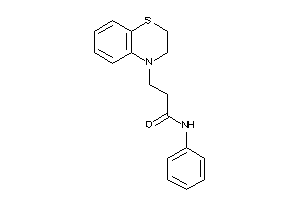 3-(2,3-dihydro-1,4-benzothiazin-4-yl)-N-phenyl-propionamide