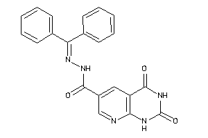 N-(benzhydrylideneamino)-2,4-diketo-1H-pyrido[2,3-d]pyrimidine-6-carboxamide