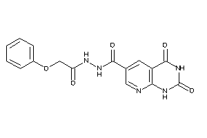 2,4-diketo-N'-(2-phenoxyacetyl)-1H-pyrido[2,3-d]pyrimidine-6-carbohydrazide