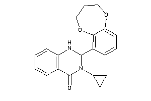 3-cyclopropyl-2-(3,4-dihydro-2H-1,5-benzodioxepin-6-yl)-1,2-dihydroquinazolin-4-one