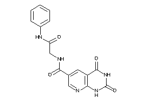 N-(2-anilino-2-keto-ethyl)-2,4-diketo-1H-pyrido[2,3-d]pyrimidine-6-carboxamide