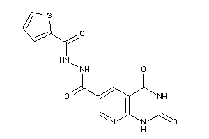 2,4-diketo-N'-(2-thenoyl)-1H-pyrido[2,3-d]pyrimidine-6-carbohydrazide