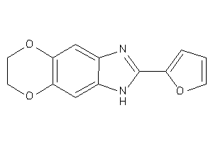 2-(2-furyl)-6,7-dihydro-3H-[1,4]dioxino[2,3-f]benzimidazole