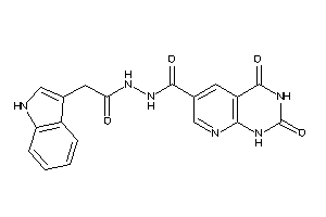 N'-[2-(1H-indol-3-yl)acetyl]-2,4-diketo-1H-pyrido[2,3-d]pyrimidine-6-carbohydrazide