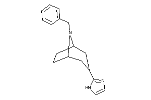 8-benzyl-3-(1H-imidazol-2-yl)-8-azabicyclo[3.2.1]octane