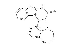 [4-(3,4-dihydro-2H-1,5-benzodioxepin-6-yl)-3,4-dihydro-1H-[1,3,5]triazino[1,2-a]benzimidazol-2-ylidene]amine