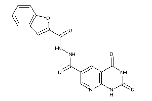 N'-(benzofuran-2-carbonyl)-2,4-diketo-1H-pyrido[2,3-d]pyrimidine-6-carbohydrazide