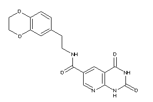 N-[2-(2,3-dihydro-1,4-benzodioxin-6-yl)ethyl]-2,4-diketo-1H-pyrido[2,3-d]pyrimidine-6-carboxamide