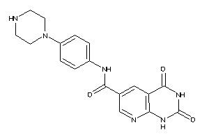 2,4-diketo-N-(4-piperazinophenyl)-1H-pyrido[2,3-d]pyrimidine-6-carboxamide