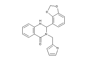 2-(1,3-benzodioxol-4-yl)-3-(2-furfuryl)-1,2-dihydroquinazolin-4-one