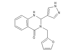 3-(2-furfuryl)-2-(1H-pyrazol-4-yl)-1,2-dihydroquinazolin-4-one