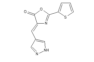 4-(1H-pyrazol-4-ylmethylene)-2-(2-thienyl)-2-oxazolin-5-one