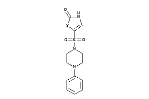 5-(4-phenylpiperazino)sulfonyl-4-thiazolin-2-one