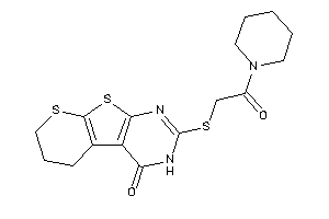 [(2-keto-2-piperidino-ethyl)thio]BLAHone