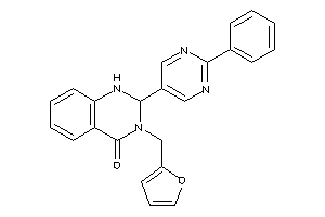 3-(2-furfuryl)-2-(2-phenylpyrimidin-5-yl)-1,2-dihydroquinazolin-4-one