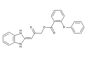 2-phenoxybenzoic Acid [3-(1,3-dihydrobenzimidazol-2-ylidene)-2-keto-propyl] Ester